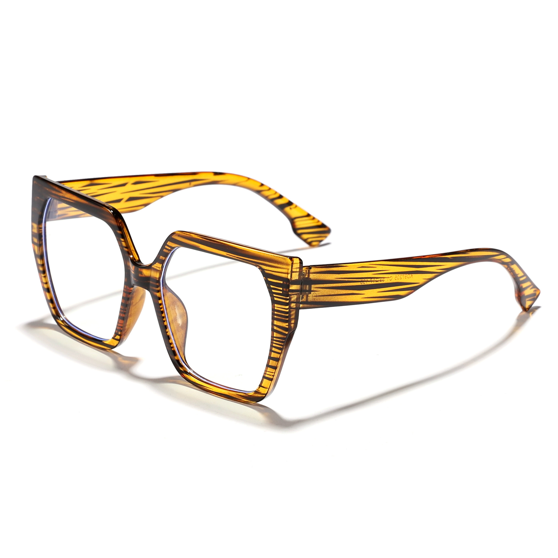 Nuevas gafas de sol caja de gradiente ojos de gato sunglasses gafas de sol marrones europeas y americanas al por mayor uv400 comercio exterior