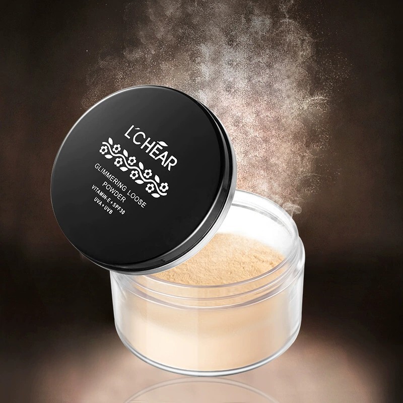 Leiqi Setting Powder Loose Powder Non-Caking Glittering Powder for Dry and Wet Use, Smooth and Contouring 40g Leiqi Setting Powder Loose Powder Non-Caking Glittering Powder for Dry and Wet Use, Smooth and Contouring 40g