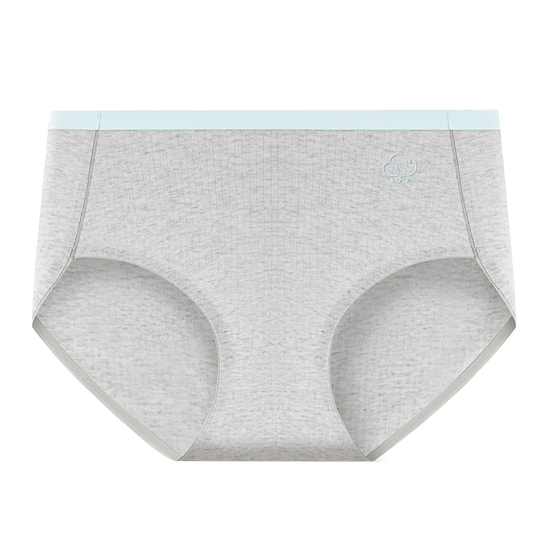 Sin costuras, alto elástico, cintura media, algodón de gran tamaño, bolso, clima de cadera, algodón puro 10A, entrepierna antibacteriana, entrepierna de algodón, calzoncillos para mujer