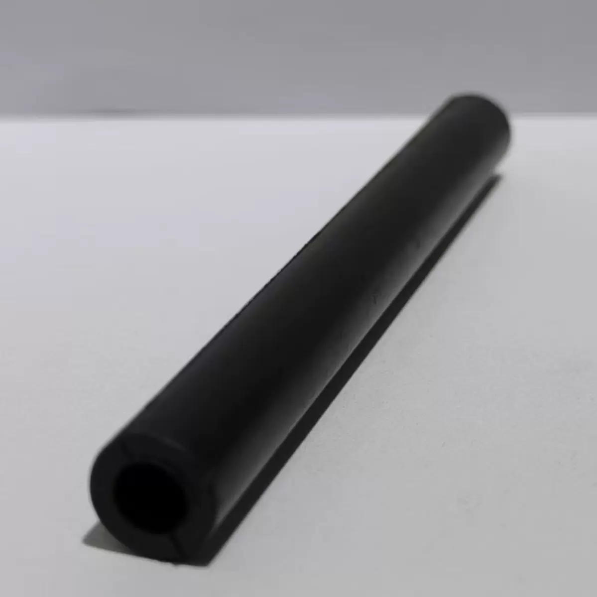 黑色空心橡胶棒工业用耐磨橡胶管多规格空心橡胶圆柱配件现货