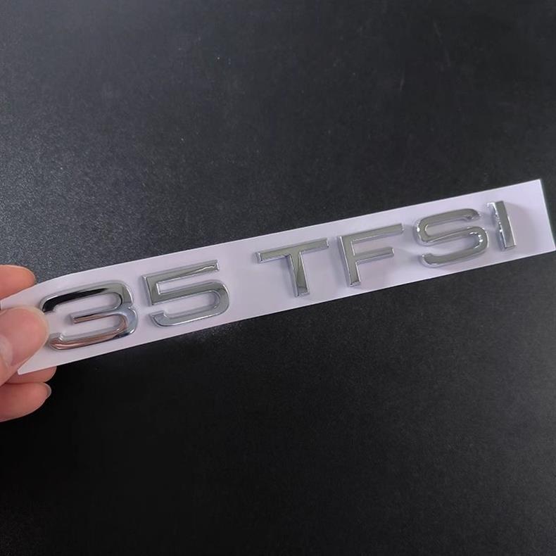 FAW Audi Q3 Q2L original car emblem modification: four-ring 40 four-wheel drive emblem, 35 TFSI engine displacement emblem, and rear tail emblem set