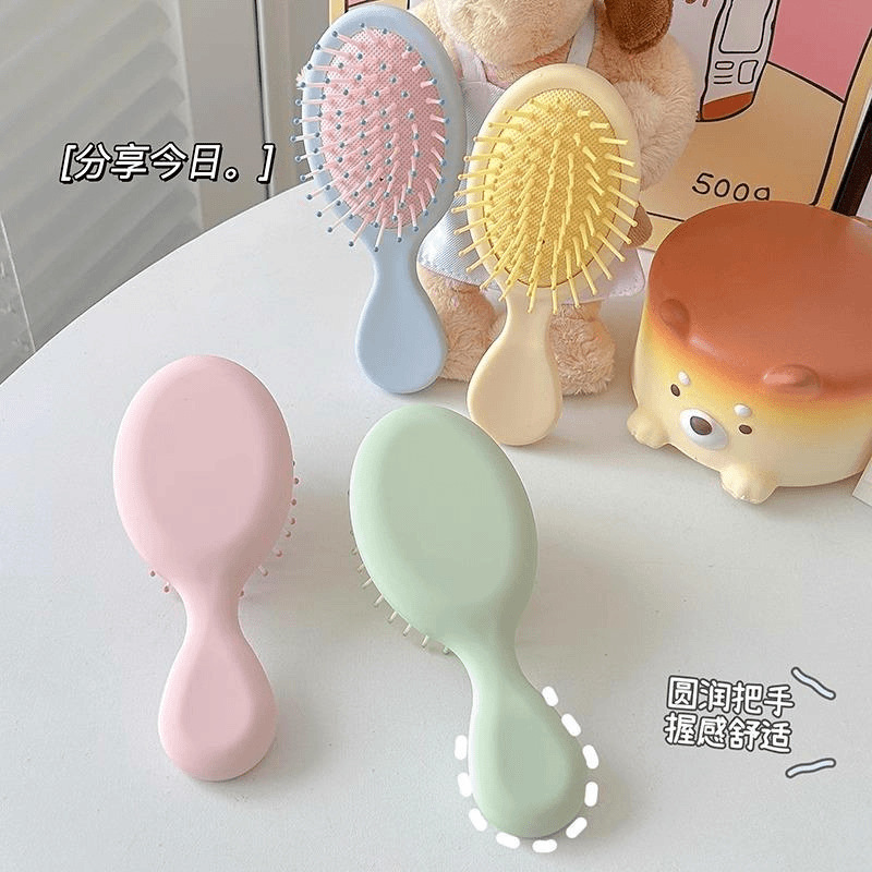 Cute Macaron Airbag Comb for Girls and Students, Portable Beauty Tool, Small Air Cushion Massage Comb for Home Use Cute Macaron Airbag Comb for Girls and Students, Portable Beauty Tool, Small Air Cushion Massage Comb for Home Use