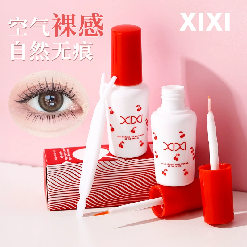 Eyelash Glue (XiXi) quick-dry invisible, reusable bond for false lashes