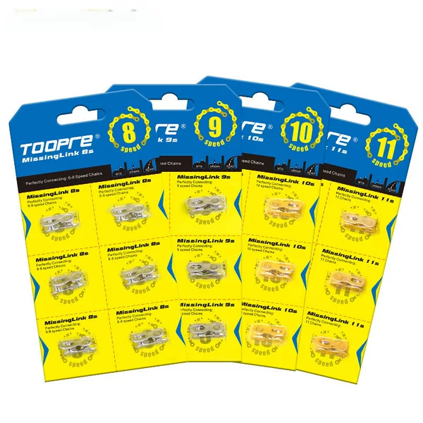 Mountain bike chain magic buckle 8 9 10 11 12 speed quick release buckle road bike 24 27 30 speed boxed