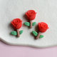 Factory spot New rose tulip resin accessories mobile phone case Cream Gel hair accessories diy wholesale pj646