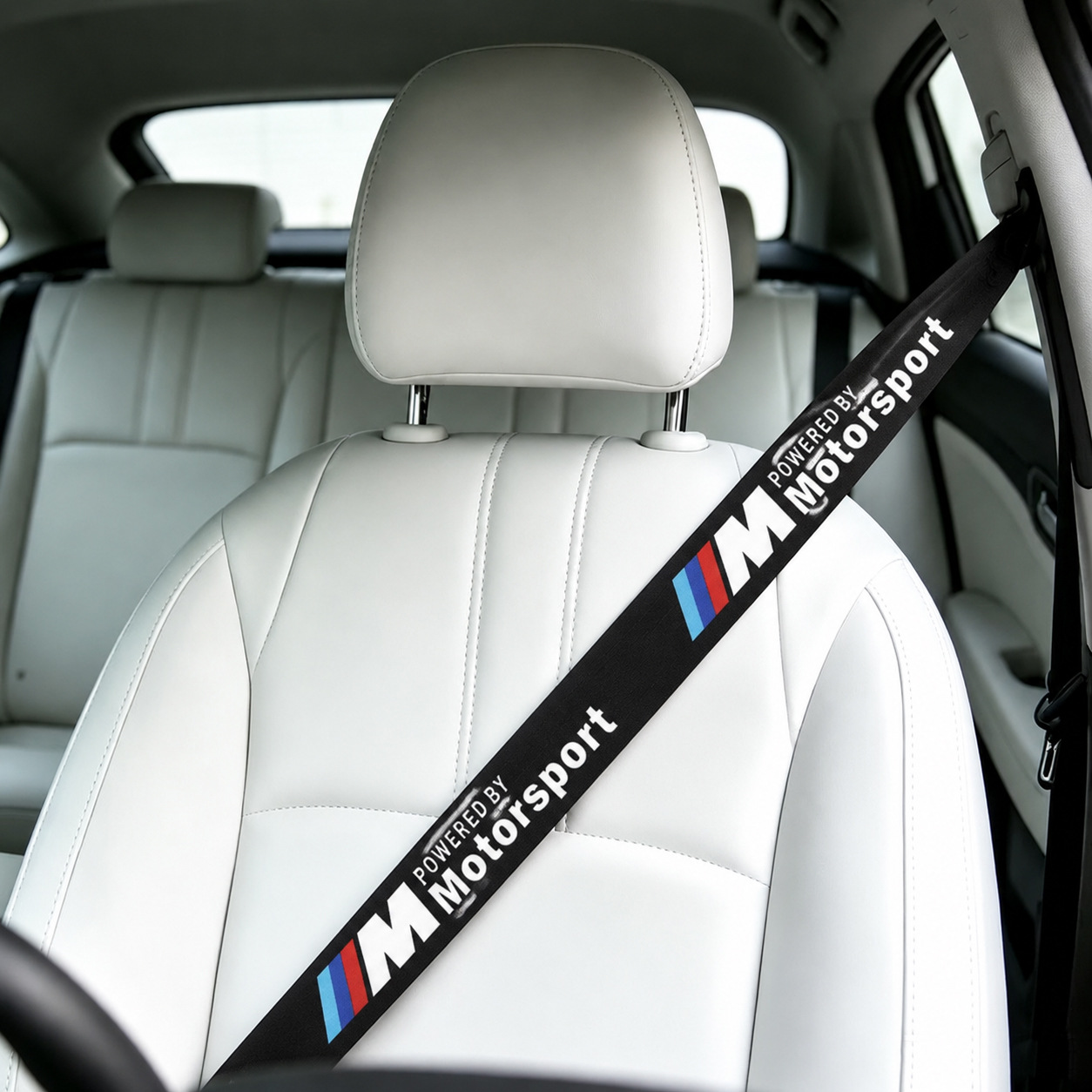 JDM universal car seatbelt with logo, high-quality nylon seatbelt suitable for most cars, supports drop shipping