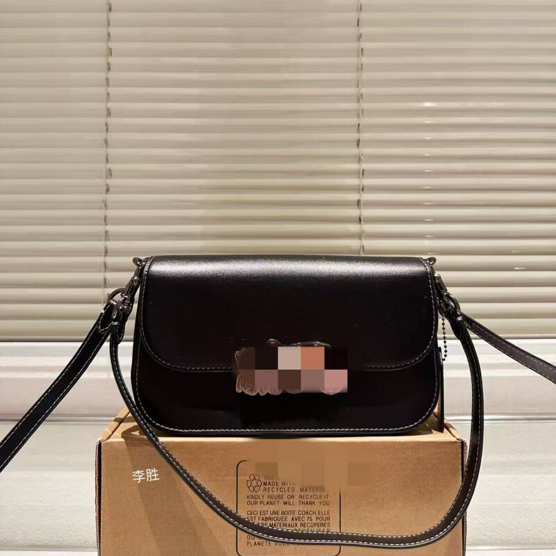 Koujia 2025 New Model Harper24 Carriage Logo Flip Shoulder Bag, Fashionable and Stylish Handbag for Women