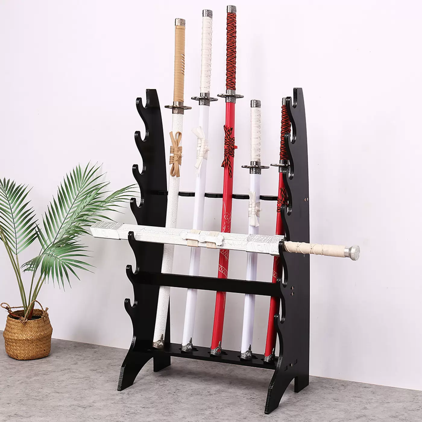 器械搬落地武术立式兵器架剑托关公钺棍架枪架长戟架十八一体刀剑