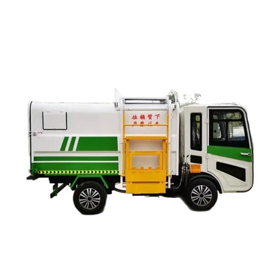 Electric Four-Wheel Garbage Truck, Elektrik zibil maşınları