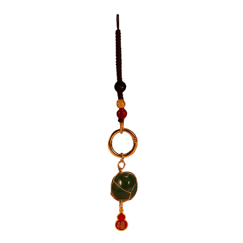 063-160 green crystal blessing