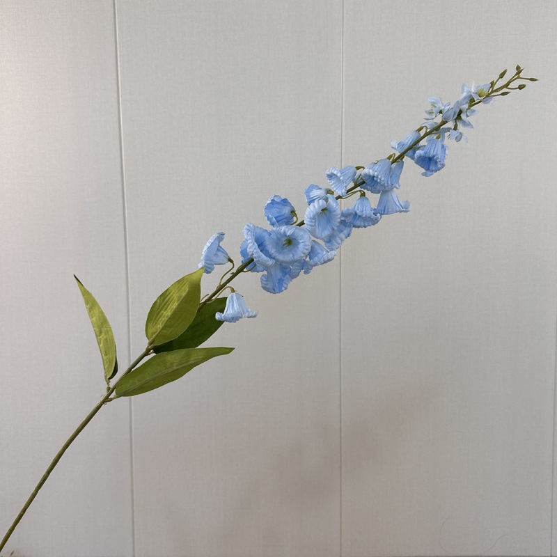 模擬スズランの花外国貿易結婚式模擬花フランス風鈴吊り時計ソフト装飾写真撮影の小道具道路ガイド花|undefined