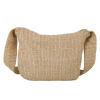 Straw capacious shoulder bag, summer fashionable underarm bag, one-shoulder bag