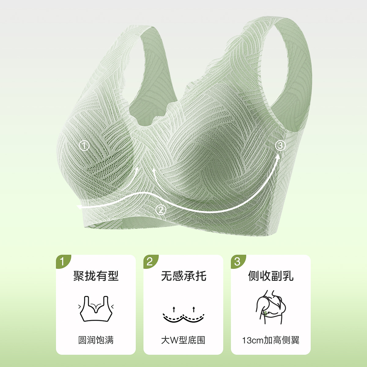 Ropa interior para madres, sujetador delgado sin anillo de acero de estilo fino de verano, sujetador de chaleco, ropa interior para mujeres de mediana edad y ancianos