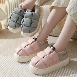 毛毛拖鞋;家居棉鞋;布艺拖鞋