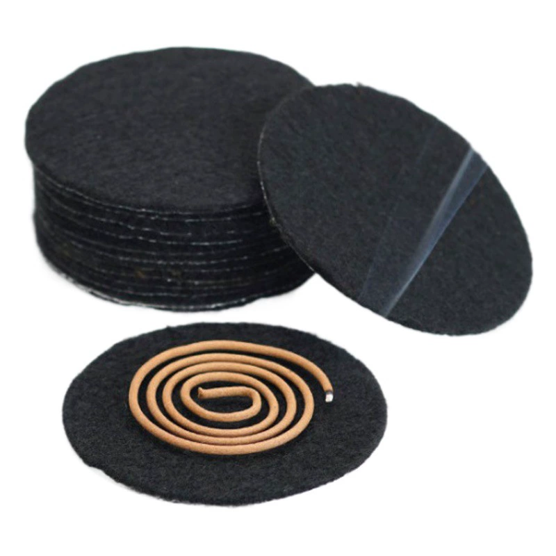 Прямая поставка с фабрики Большой выгодно 7,5 см толстый огнеупорный ватный диск катушка из алюминиевой фольги благовония огнеупорные хлопковые благовония