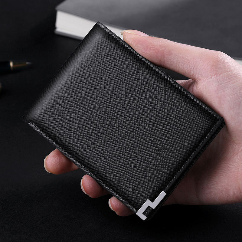 英皇保罗男士钱包真皮多卡位短款钱包卡包钱包男款薄商务钱包批发