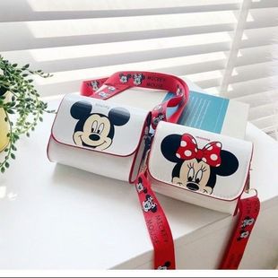 Children's Bag New Shoulder Bag Cute Cartoon Crossbody Bag Trendy Mini Square Bag Fashionable Coin Purse for Boys and Girls