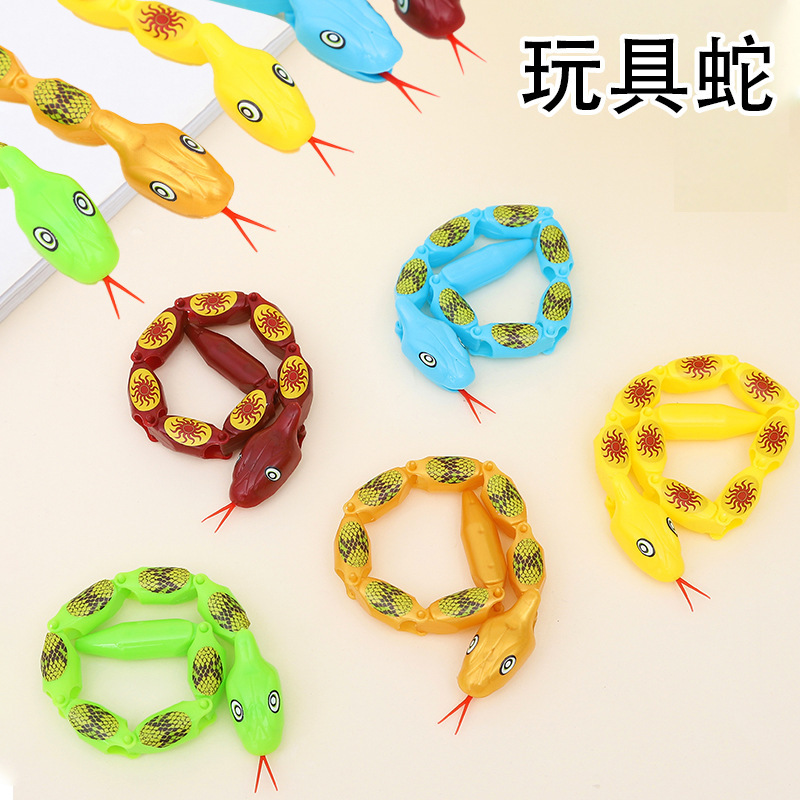 Snake rotating balance swing decompression children's toy game snake trick toys wholesale factory direct sales