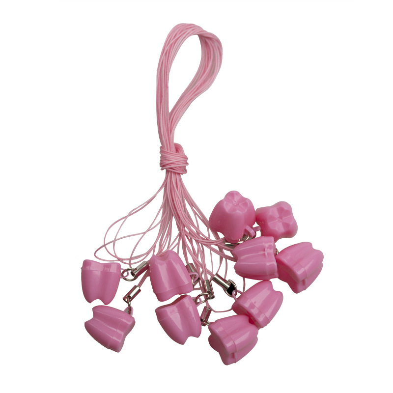 Joyas en forma de diente Caja de almacenamiento de dientes Caja de colección Dental Dental Regalo pequeño Dental Caja de látex pequeño Dental Caja de dientes pequeño