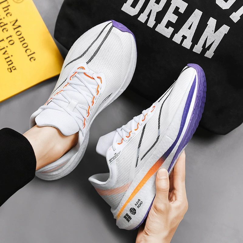 FeDian 3C углеродная доска кроссовки мужские сверхлегкие студенты амортизирующие и дышащие большие дети летняя беговая обувь противоскользящий спортивный марафон