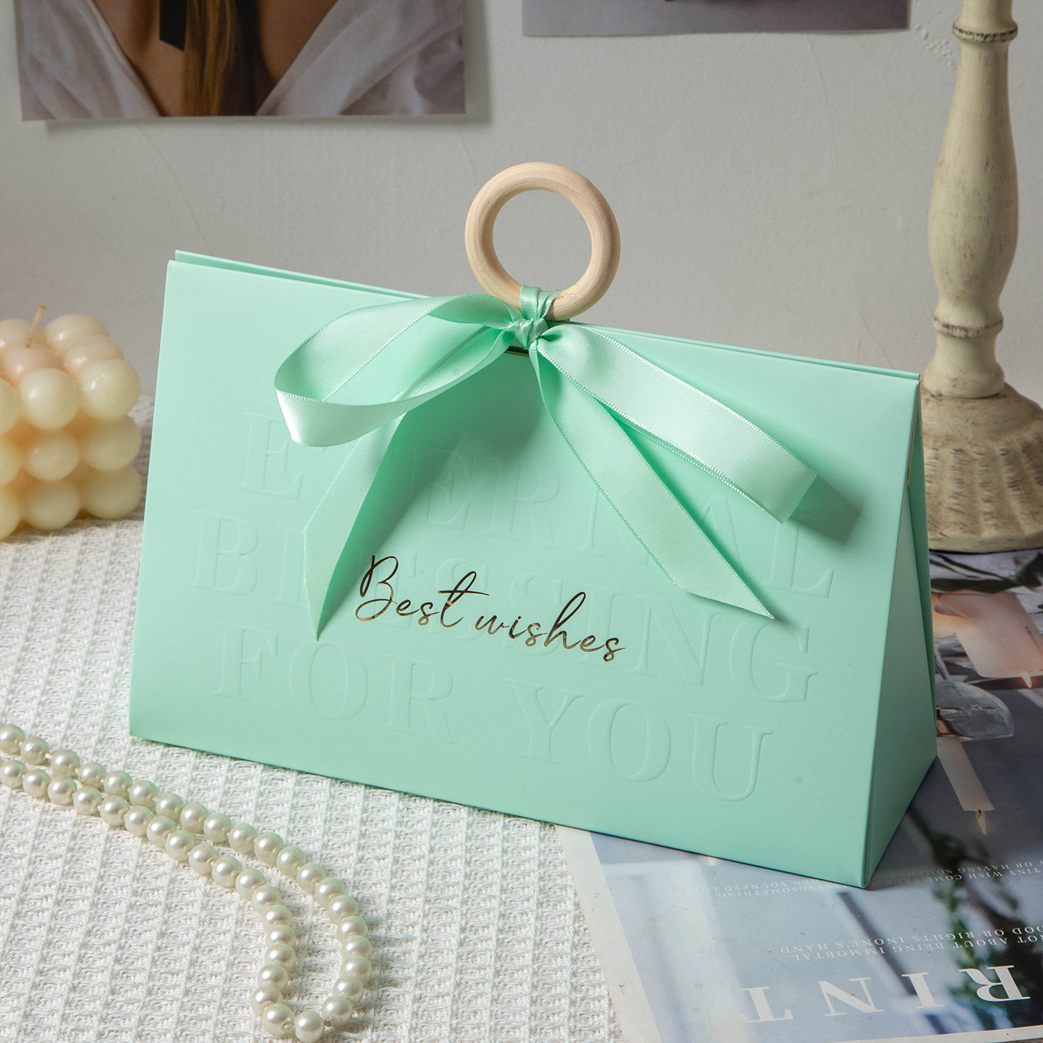 Spot al por mayor caja plegable de una pieza con caja de regalo de mano con logotipo impreso caja de zapatos caja de embalaje de regalo con tapa de imán