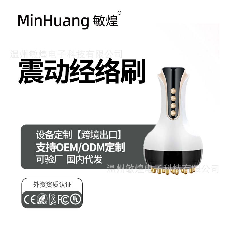 Electric Household Meridian Brush, Full Body Abdominal Massage Brush, Slimming Leg Device, Physiotherapy Instrument, Heated Massage and Gua Sha Device