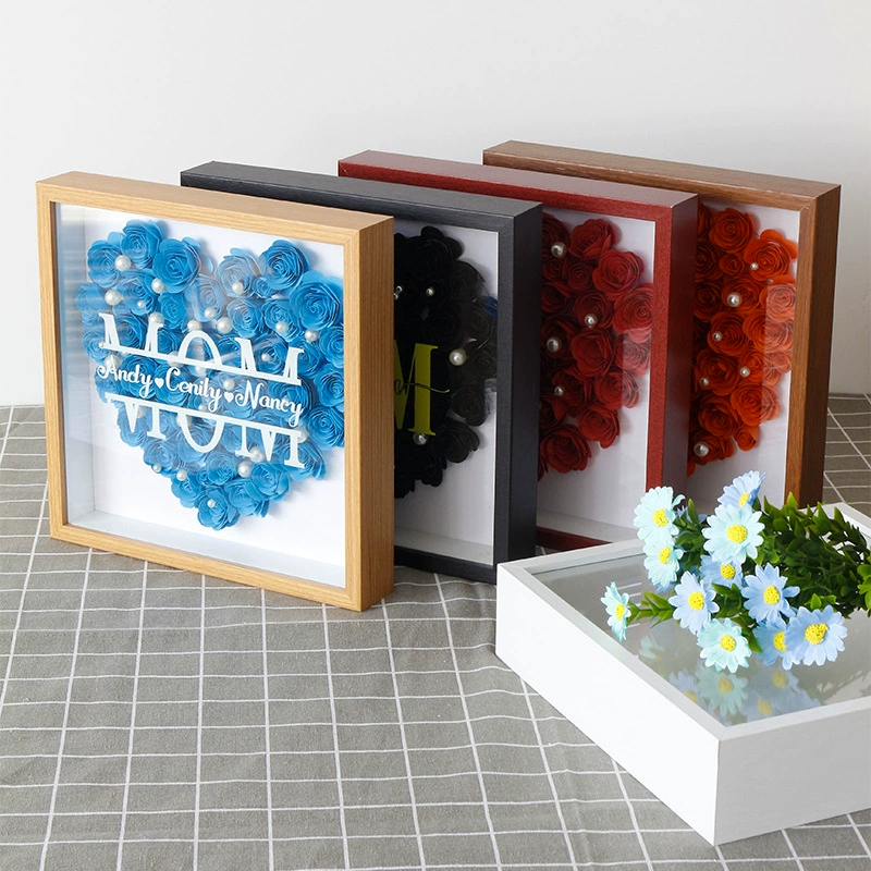 Полая рамка для подарков подставка трехмерная полая 3 см креативная деревянная рамка для фотографий подается оптом