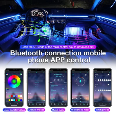 Thuning-free car atmosphere lamp optical Other lights
