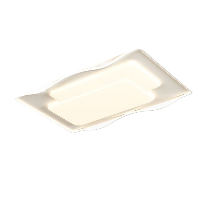 Lámpara de sala de estar, luz principal de atmósfera simple moderna 2024, nueva lámpara de techo de estudio de dormitorio de protección ocular de espectro completo minimalista