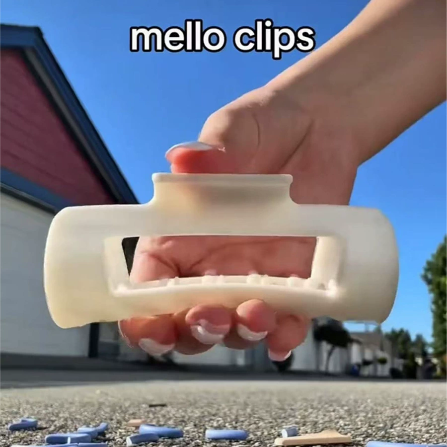 Популярная заколка для волос из пищевого силикона 2025 года, женская заколка-зажим в форме акулы, ювелирное изделие, мягкая, защита от ударов, заколка для волос на затылке