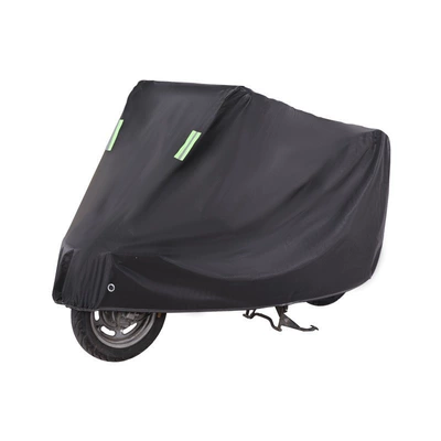 Manufacturer's in-stock hot-selling motorcycle cover for rain, sun, and dust protection, thickened full-coverage sun protection cover for electric vehicles (Car clothing) - m18080100cm-pure-black