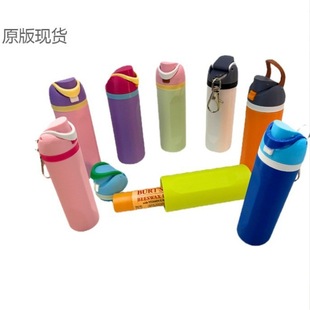 跨境新品 Trendy Bottle Keychain时尚瓶子钥匙扣，迷你水瓶唇膏-阿里巴巴