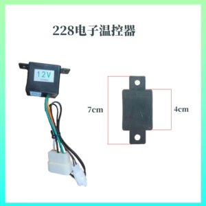 Avtomobil kondisioner temperatur tənzimləmə açarı elektron termostat buxarlandırıcı temperaturu