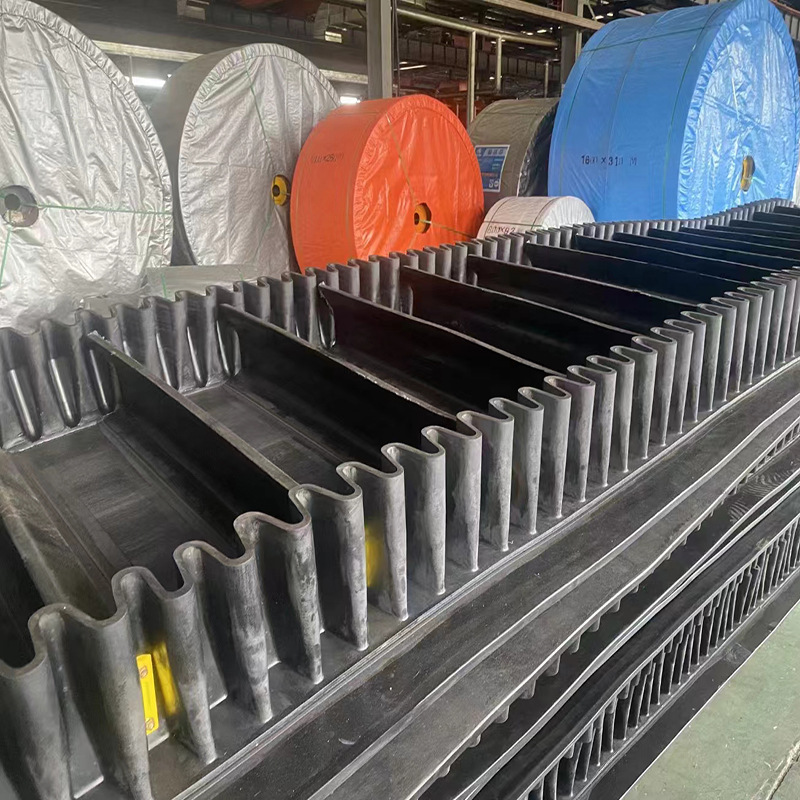 缩短运输距离钢丝绳芯阻燃输送带 EP350煤矿用钢丝绳芯阻燃输送带