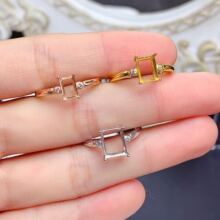 S925�y��ָ�����L��3*4/4*5/4*6/5*6/5*7/6*8mm�18K�׽�õ���