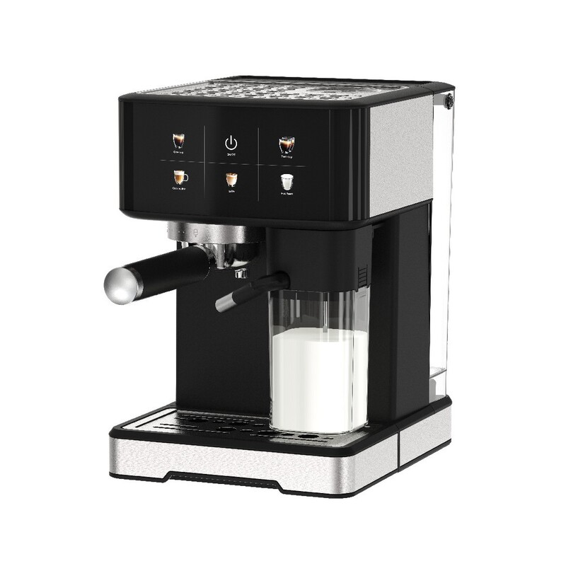Cross-Border Fully Semi-Automatic One-Button Milk Coffee Latte Milk Box 20Bar European, British and American Italian Coffee Machine Home Cross-Border Fully Semi-Automatic One-Button Milk Coffee Latte Milk Box 20Bar European, British and American Italian Coffee Machine Home