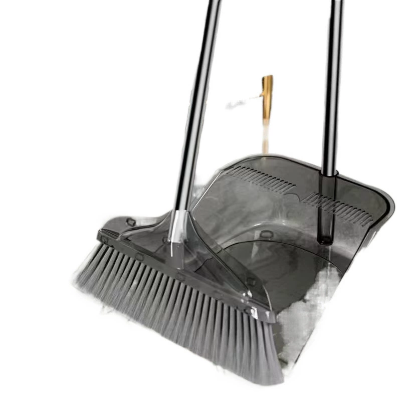 Broom, dustpan, soft set, durable garbage can for home use, increased thickness