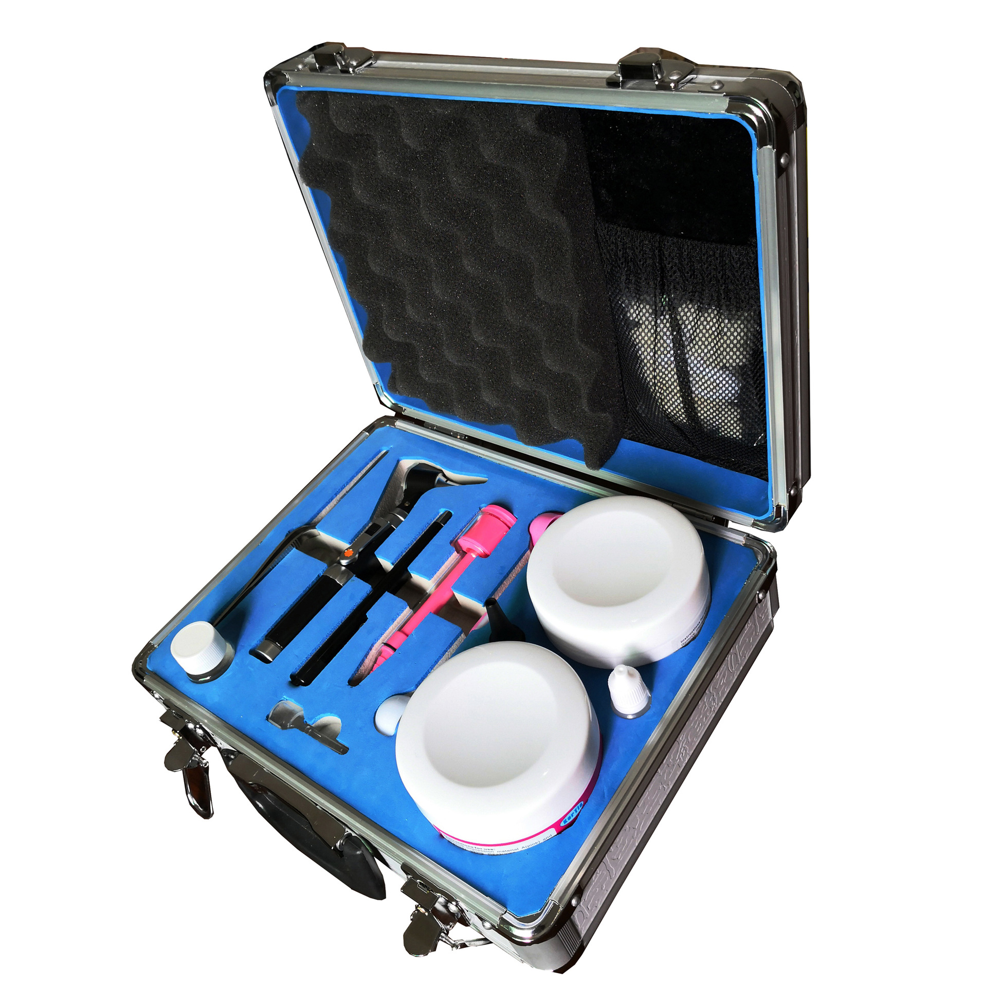 厂家直供上门便携式铝合金耳印取样套装助听器验配用具-金属取样