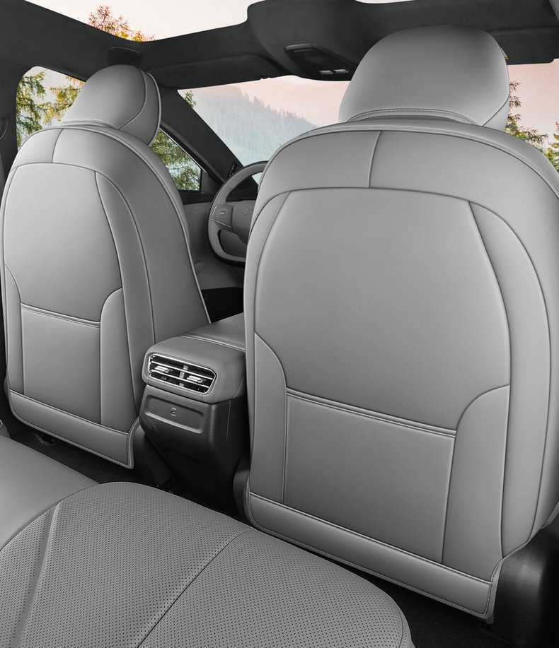 26 Xpeng MONAM03 car-specific seat covers, featuring perforated, breathable leather, and designed for all-season use