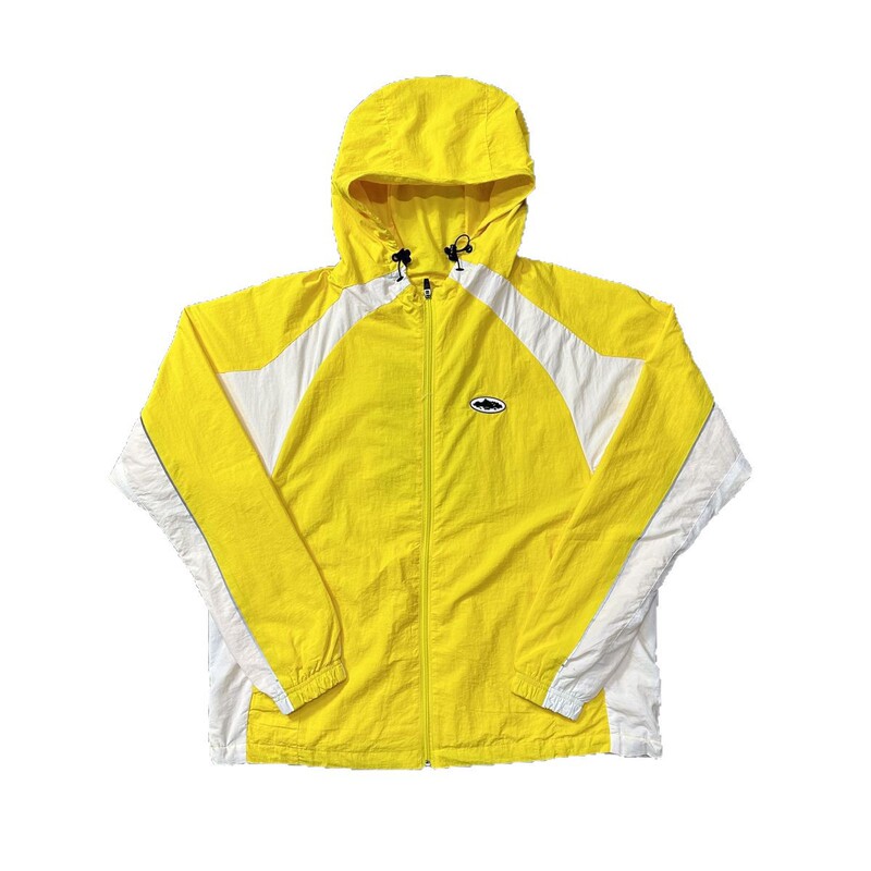 Cross-Border Corteiz Alcatraz 3m Reflective Patchwork Functional Softshell Hooded Jacket for Men and Women
