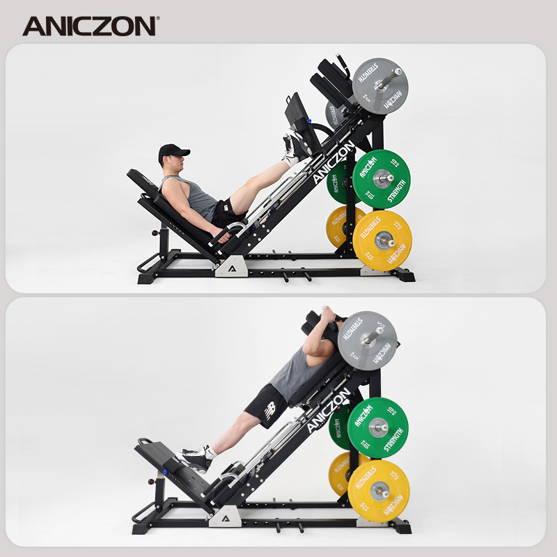 Máquina de entrenamiento de pedal inverso para gimnasio en cuclillas comerciales todo-en - uno para pedal inverso 2 - en - 1 para entrenar piernas y cadera