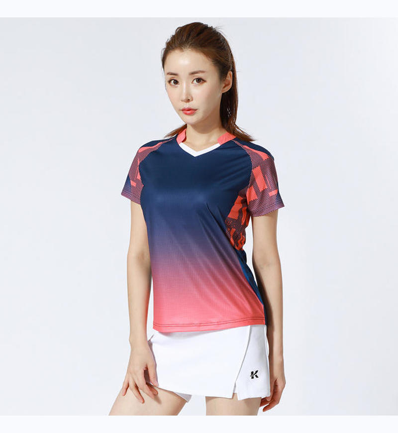 2022 juego de bádminton hombre ping-pong ropa de entrenamiento de voleibol de verano secado rápido uniforme de equipo de tenis femenino antiadherente