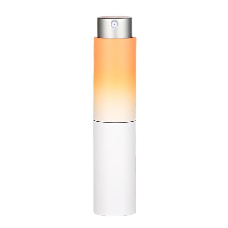 Perfume sub-botella giratoria botella de spray oral portátil de viaje pequeña regadera 8ml botella vacía de vidrio de maquillaje de alta gama