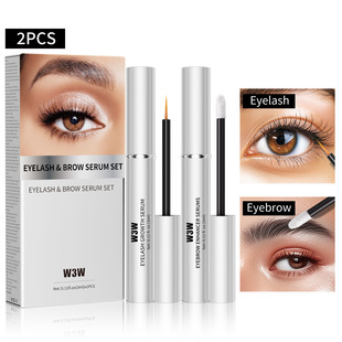 Amazon Tk New Makeup Eyelash Liquid + Eyebrow Liquid 2-Piece Set Evelash & Brow Serum Set