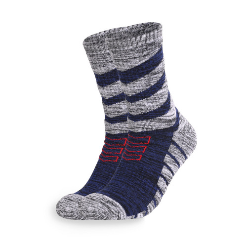 Cotton Terry Outdoor Sports Socks, Thick Hiking and Trekking Socks, Breathable Mid-Calf Sports Running Socks, Original Manufacturer Direct Supply