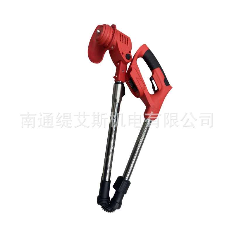 Cortadora de césped eléctrica plegable de 21V transfronteriza, deshierbe agrícola multifuncional recargable para el hogar, cortadora de césped de batería de litio inalámbrica