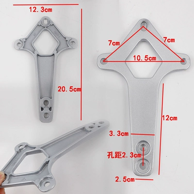 Electric car rear backrest model TL1200DT-20D, rear backrest - single-backrest-bracket-comes-with-812mm-screws-default-item