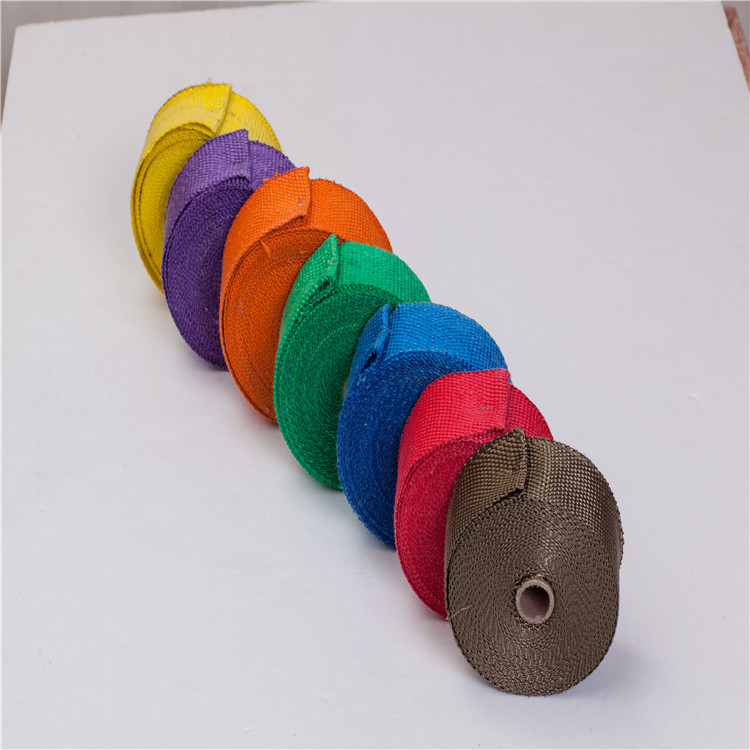 玻璃纤维芭蕉带批发 耐高温阻燃米黄色隔热保温棉厂家 爱普瑞斯