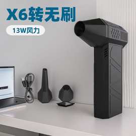 暴力涡轮风扇高速增压飓风吸尘吹尘器手持无线迷你便携式暴力风扇