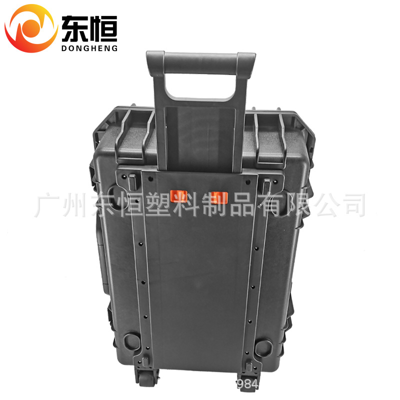 PP安全防护箱 锂电池拉杆箱 无人机防水箱塑料工具箱EVA内衬雕刻